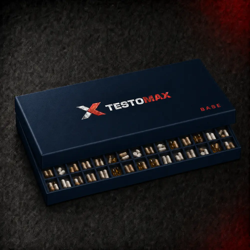 Відкрита коробка програми TESTOMAX BASE