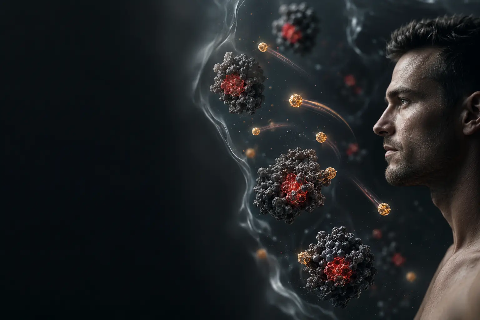 Візуалізація вільної фракції тестостерону у чоловіка